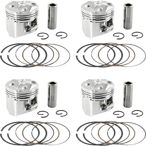 Motorcycle Size 48mm ~ 48.5mm Piston Rings Kit For YAMAHA FZR250 FZ250 1HX FZR FZ 250