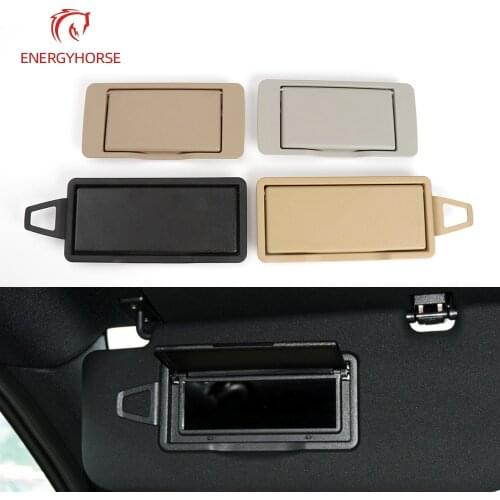 Car Interior Sun Shade Visor Makeup Cosmetic Mirror Cover For Mercedes Benz ML GL R Class W251 W164 Auto Accessories