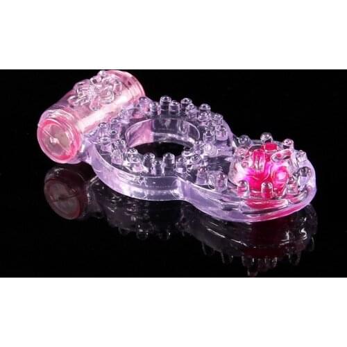 Men Soft Silicone Vibration Cock Rings Delay Ejaculation Penis Rings Adult Erotic Toy Sex Toys-50