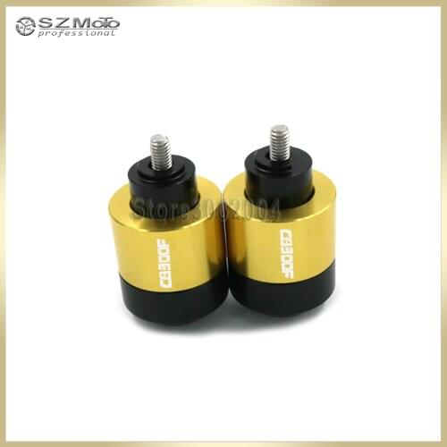 For HONDA CB300F CB 300F 2015-2017 Handlebar Grips Motorcycle Accessories Bar Ends Hand Grip Handlebar End Caps With Logo