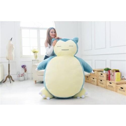 Best Fashion Birthday Holiday Snorlax Plush Toys Lovely Super Soft Anime Plush Dolls Gift For Children For Girlfriend