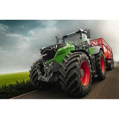 Full Square round drill Diamond painting Cross stitch Tractor Rhinestone diamond embroidery Mosaic scenery home decor gift E1565