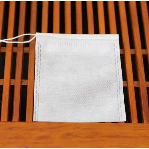 Teabags 5.5 x 7CM food grade Empty Scented Tea Bags Infuser With String Heal Seal Filter Paper for Herb Loose Tea Bolsas de te