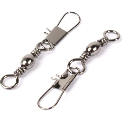 Fishing Stainless Steel Pin 8-shaped Ring Connector Strong Material Fishing Accessories