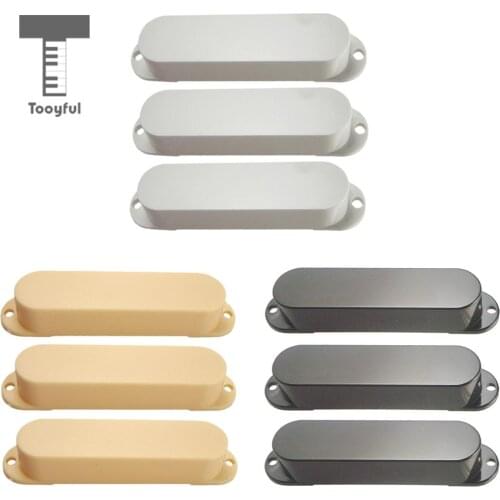 Tooyful Electric Guitar Closed Seal Type Pickup Covers for ST Sq Guitar Parts