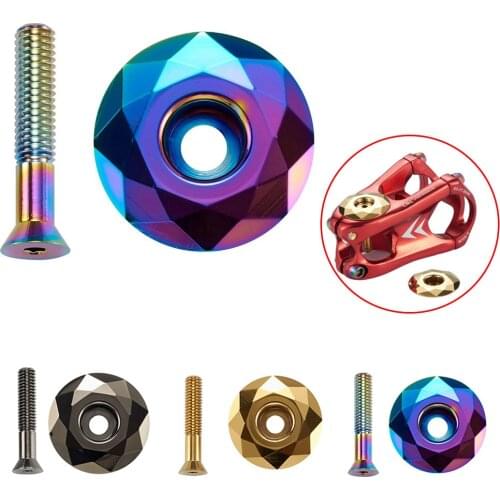 MTB Bicycle Top Tube Cap Screw Headset Cover Stem Spacers Mountain Bike Parts