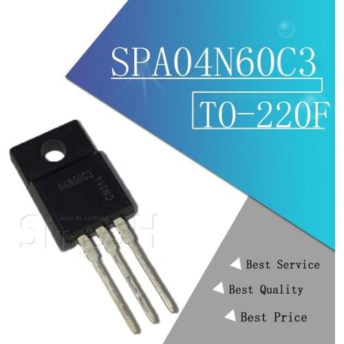 10PCS SPA04N60C3 04N60C3 TO-220F