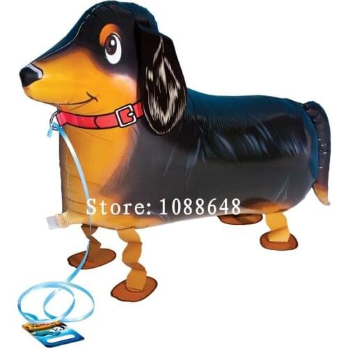 20pcs/lot walking pet balloon,Sausage dog walking animal ballon gifts for birthday party decoration