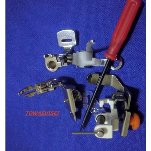 4pcs BERNINA Knit Foot Zipper Foot Darnign Foot, Gathering Old Style for fits 530,540,700,730,800,801,801S,803,610,614,744