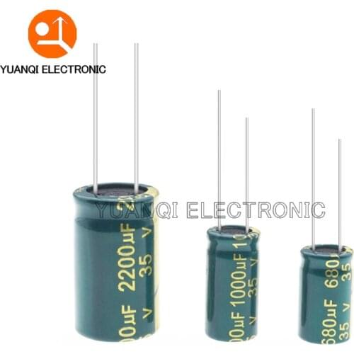 6.3V 10V 16V 25V 35V 50V 100V 400V 20% High Frequency Capacitor 47UF 100UF 220UF 330UF 470UF 680UF 1000UF 1500UF 2200UF 3300UF
