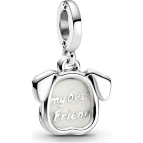 799327C01 Passions My Pet Dog Dangle Charms Garden Spring 2021 925 original bracelet charms for bracelet making designer
