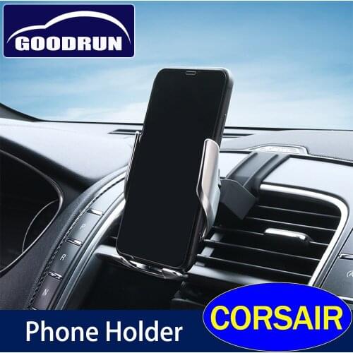 Car Mobile Phone Air Vent Outlet Holder For Lincoln CORSAIR Clip Stand Steady Fixed Bracket Support Mount Interior Exterior