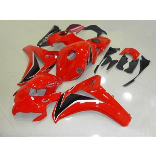 Black red fairing for CBR 1000 RR Injection mold fairing 2008 2009 2010 2011 cbr1000 rr 08 09 10 11 12 od5