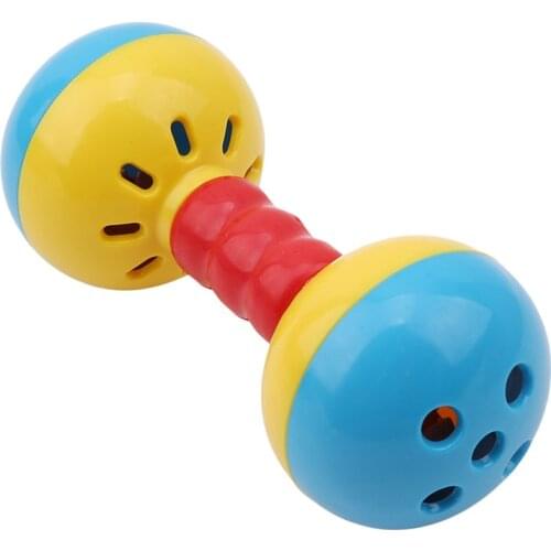Baby Rattles Safe Shaking Bell Toys Infant Rattle Baby Newborn Toy Intelligence Plastic Hand Bell Toy Education Toys Toddles
