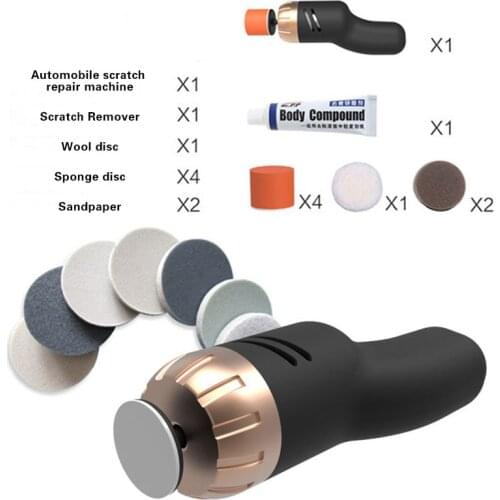 Car Scratch Repairer Electric Polisher Innovative Mini Car Polishing Machine Scratch Remover Polish And Repair Metal Oxidation