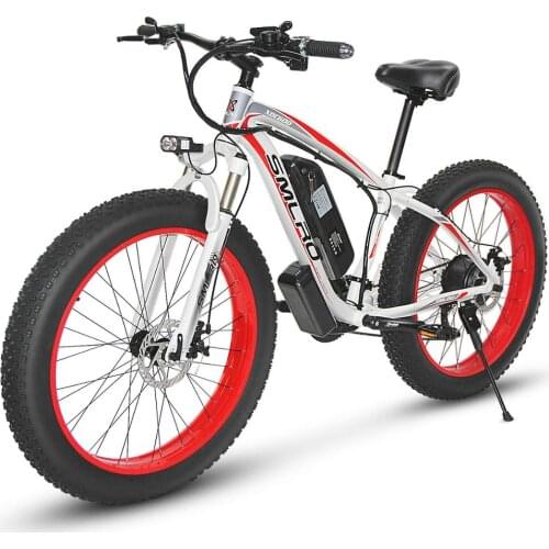 1000W Electric bicycle electric fat bike beach bike cruiser electric bike 48v 13ah lithium battery ebike electric mountain bike