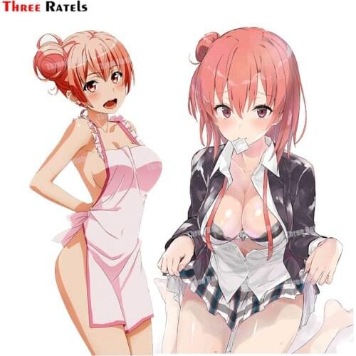 Three Ratels A61 Yuigahama Yui Yahari Ore No Seishun Lovecome Wa Machigatteiru Sticker For Laptop Motorcycle Luggage Car Decal