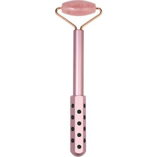 Natural Jade Stone Roller Dual-End Face Massage Roller Beauty Stick Facial Lifting Massage Stick