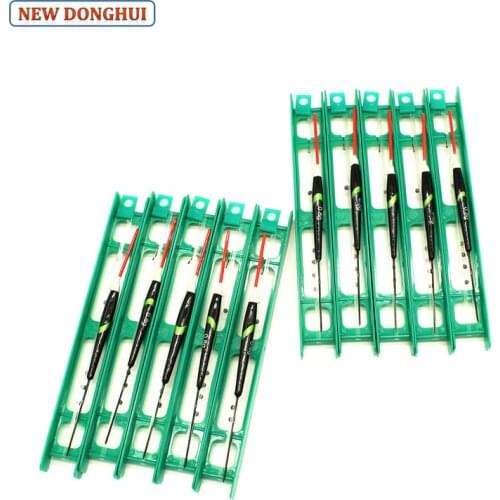 Newdonghui Fishing Float Set 5pcs/pack or 10pcs/30pcs/pack Winder Float Ready-Made Rig Fishing Accessory 0.8G Buoyancy TP22018