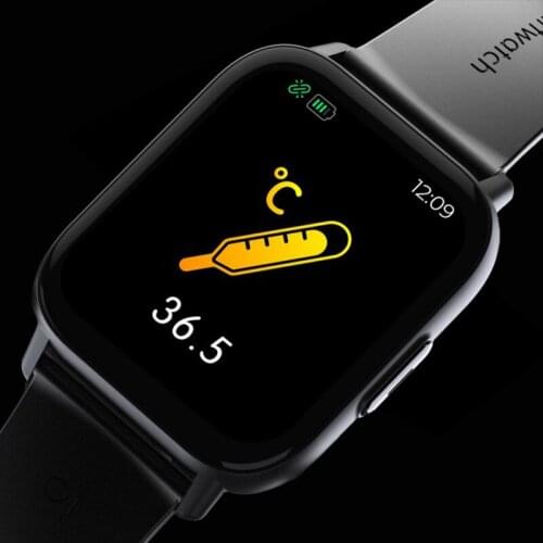QS16 Pro 1.69 Inch 2021 Smart Watch Men Full Touch Fitness Tracker IP67 Waterproof Women Thermometer Smartwatch for Xiaomi Phone