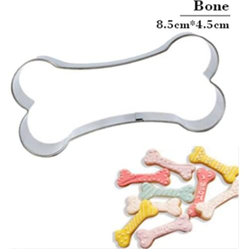 Dog Bone Baking Tools Vegetable Kitchen Set Biscuit Press Icing Cookie Cutter Tools Stainless Steel Top Shop Sales Online