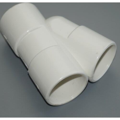 All kinds size Y type three way PVC unit, pvc water distributer,three way water distrubiter