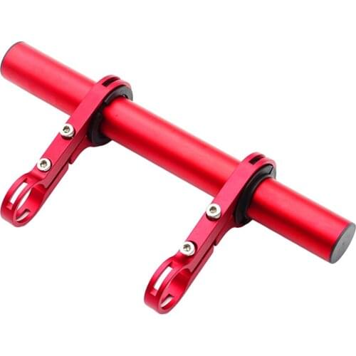 Bike Handle Bar Extension Clamp Light Lamp Holder Mount Bracket Stand Rack