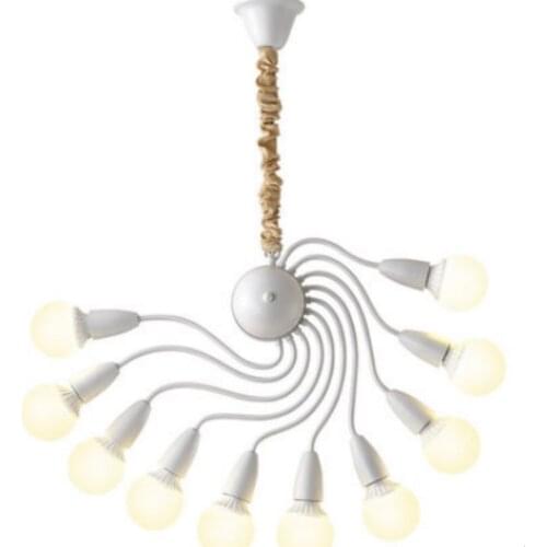 Vortex Rotary Creative Black and White Fan Post-modern Living Room Clothing Store Bar and Restaurant Chandelier WF1018536