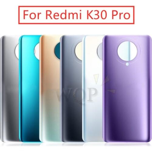 For Xiaomi Redmi K30 Pro Battery Back Cover Rear Door Housing Side Key For Redmi K30 Pro Replacement Repair Spare Part