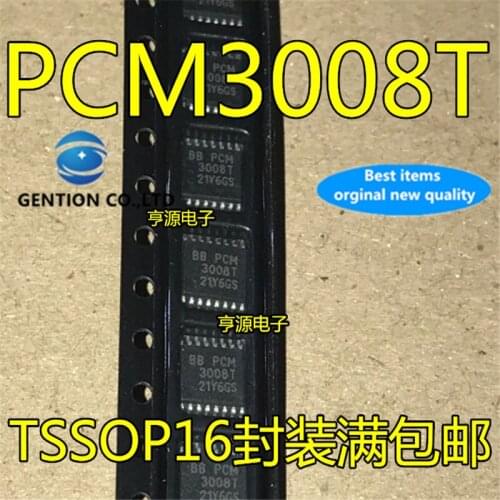 10Pcs PCM3008 PCM3008T TSSOP16 in stock 100% new and original