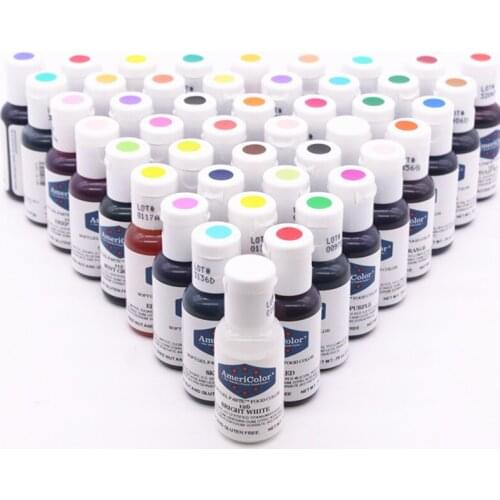 41 Colors Pigment 21g For Dessert Cake Macaroon Drinks Free Shipping bakery tools baking mold