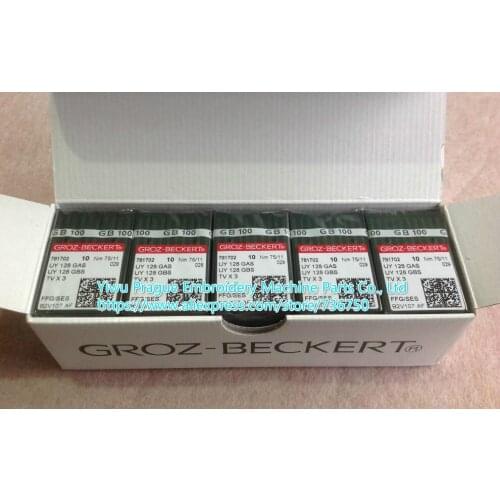 500 pieces Genuine Groz Beckert sewing needles UY 128 GAS UY 128 GBS 1280 149X3 149X31 TVX3 offered by Yiwu Prague company