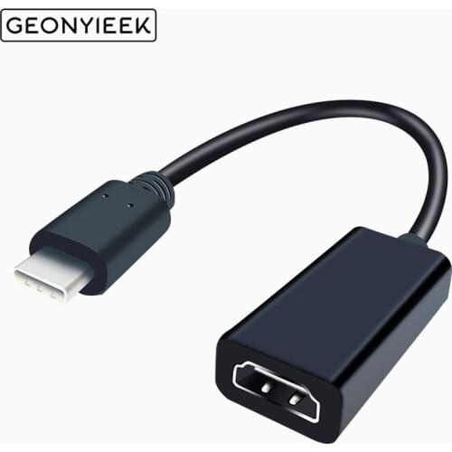 Type C to HDMI Adapter 4K*2k USB 3.1 (USB-C) to HDMI Adapter Male to Female Converter for MacBook2016/Huawei Matebook/Smasung S8