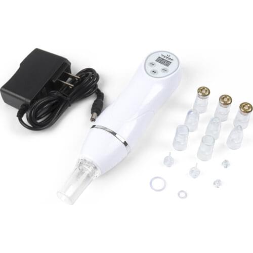 Diamond 17 Potable Microdermabrasion Diamond Peeling Device Blackhead Removal Skin Peel Diamond Dermabrasion Facial Massage