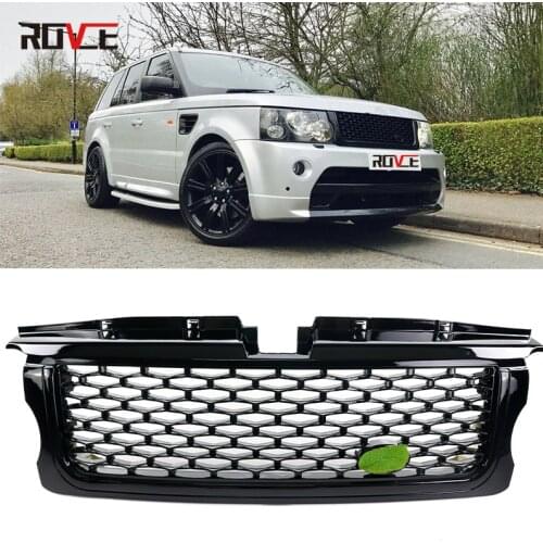 Car Styling Tuning Auto Parts Autobiography Style Upgrade Front Middle Grille Grill For Land Range Sport Rover L320 2005 - 2009