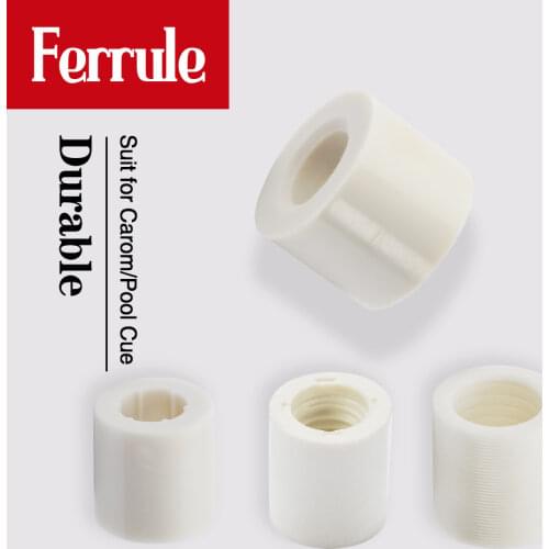 Billiard Ferrule XTC Ferrule 2pcs Pool Cue Stick Suit For Carom Cue 3Cushion Cue Ferrule Durable Professional Billiard Accessory