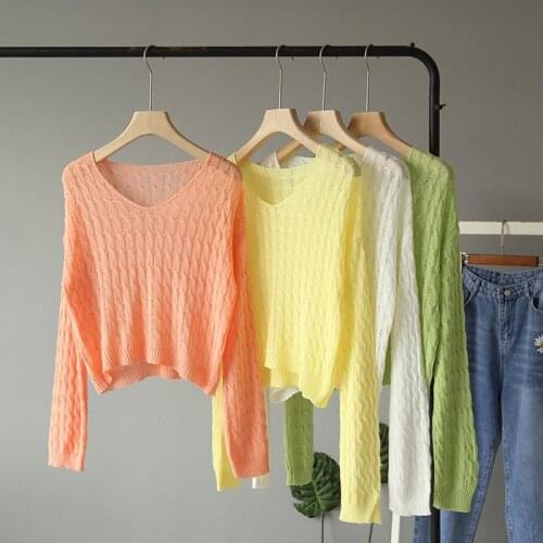 Dasswei Women's V-Neck Pullovers