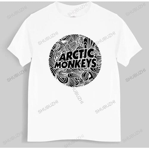 T-shirt men O-neck hot sale new arrived summer Arctic Monkeys Rock Music Band T-Shirts male cotton tee-shirt bigger size