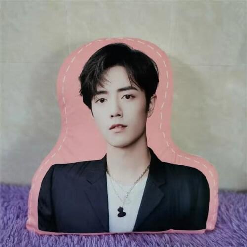 Xiao Fei Xia Xiao Zhan Humanoid Pillow Real Photos Waiting Surrounding Shaped Pillow Cartoon Doll Doll Waist Cushion Decor