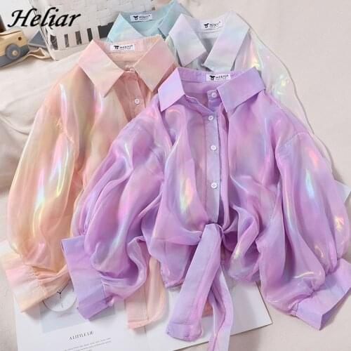 Heliar Satin Blouses