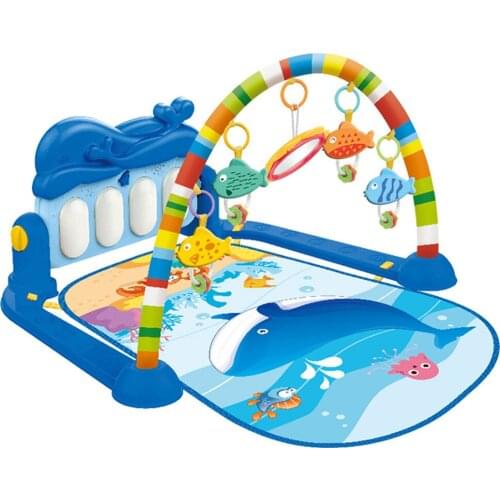 Play Mat Baby Carpet Music Puzzle Mat With Piano Keyboard Early Educational Rack Toys Infant Fitness Crawling Mat For Kids Gym