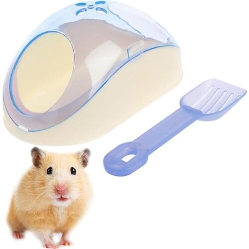 Hamste Cage Bathroom Sauna Bathtub Small Pet Hamster Accessories Can Effectively Prevent The Bath Sawdust Fly Out