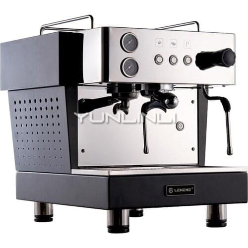 Commerical Office Espresso Coffee Machine Espresso Machine Fully-Automatic 2400W Steam High Pressure Italian Coffee Maker E1