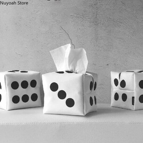 Creative Tissue Paper Household Living Room Decoration Napkin Storage Box Nordic Minimalist Bathroom Supplies Tissue Box