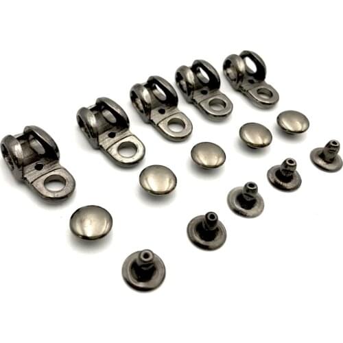 20 Pcs/Lot Shoe Lace Hooks Shoe Repair Accessory Boot Hooks Lace Fittings With Rivets for Repair/Camp/Hike/Climb Accessories