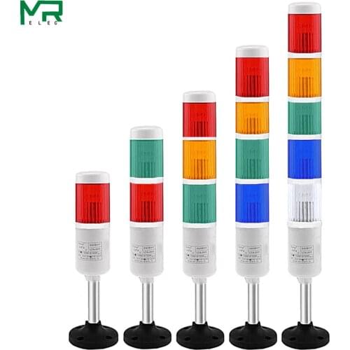 LTA-205 LED Multilayer Free flash Assembly Stack Alarm warning Ligh no buzzer Type For CNC Machine Tool Special Purpose