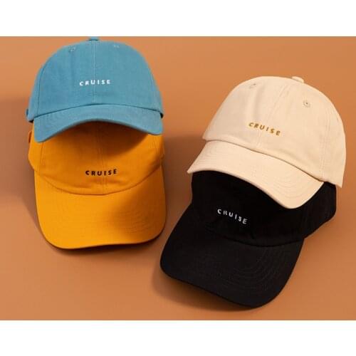 2021 New Baseball Cap for Women and Men Summer Fashion Visors Cap Boys Girls Casual Snapback Hat CRUISE Hip Hop Hats Sports cap