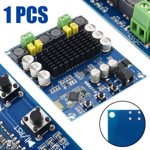 Pohiks New TPA3116D2 Dual Track Amplifiers Board 120Wx2 Wireless bluetooth 4.0 Audio Receiver Digital Amplifier Boards