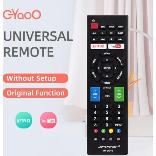 Remote Controls Sharp Replacement Universal Android TV For Smart LCD LED RM-L1346 GA965wjsa G0026kj G0025kj G0023kj G1061sa