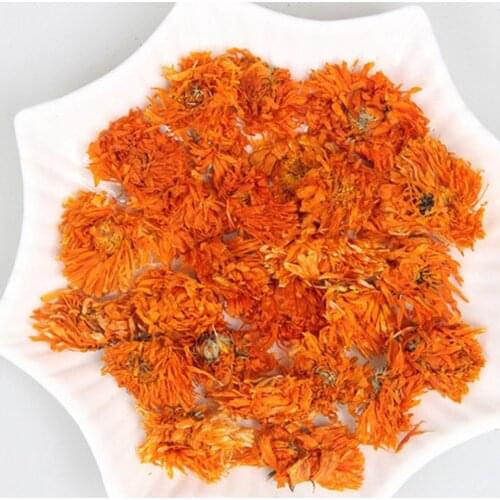 100g Free shipping dried Calendula officinalis flower buds&Marigold flowers buds